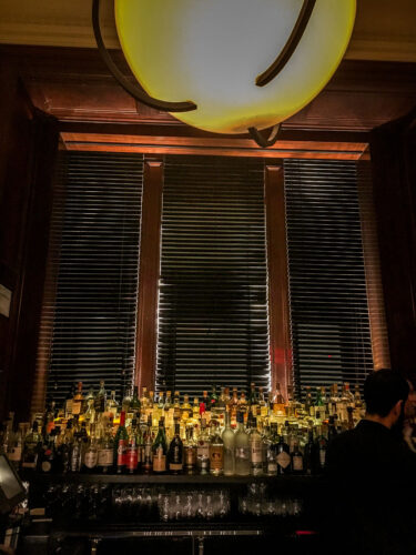 NY EDITION Bar detail