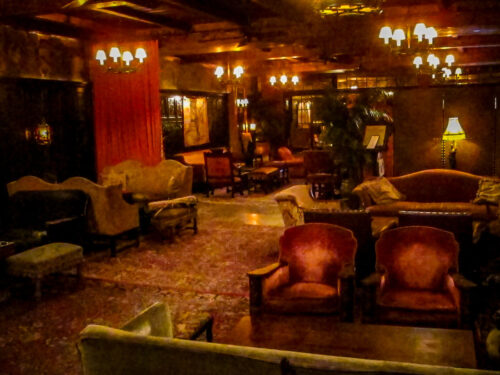 The Bowery Hotel lobby bar