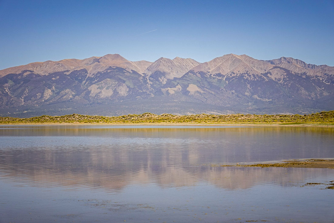 lake view Great Sand Dunes National Park