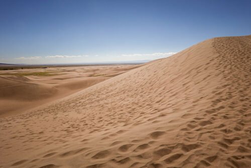 Great Sand Dunes National Park footprints