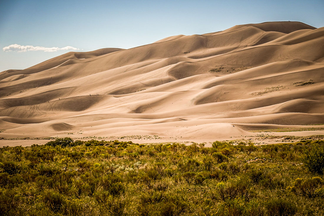 Great Sand Dunes National Park entrance