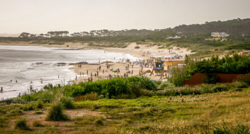 Jose Ignacio busy beach