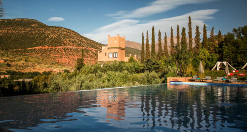 Kasbah Tamadot best pool