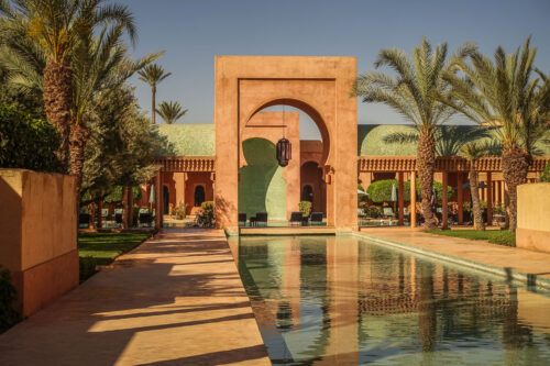 Amanjena courtyard